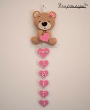 Fiocco nascita rosa bimba