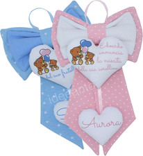 Fiocco Nascita Bimbo Bimba