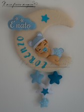 Fiocco nascita coccarda bimbo
